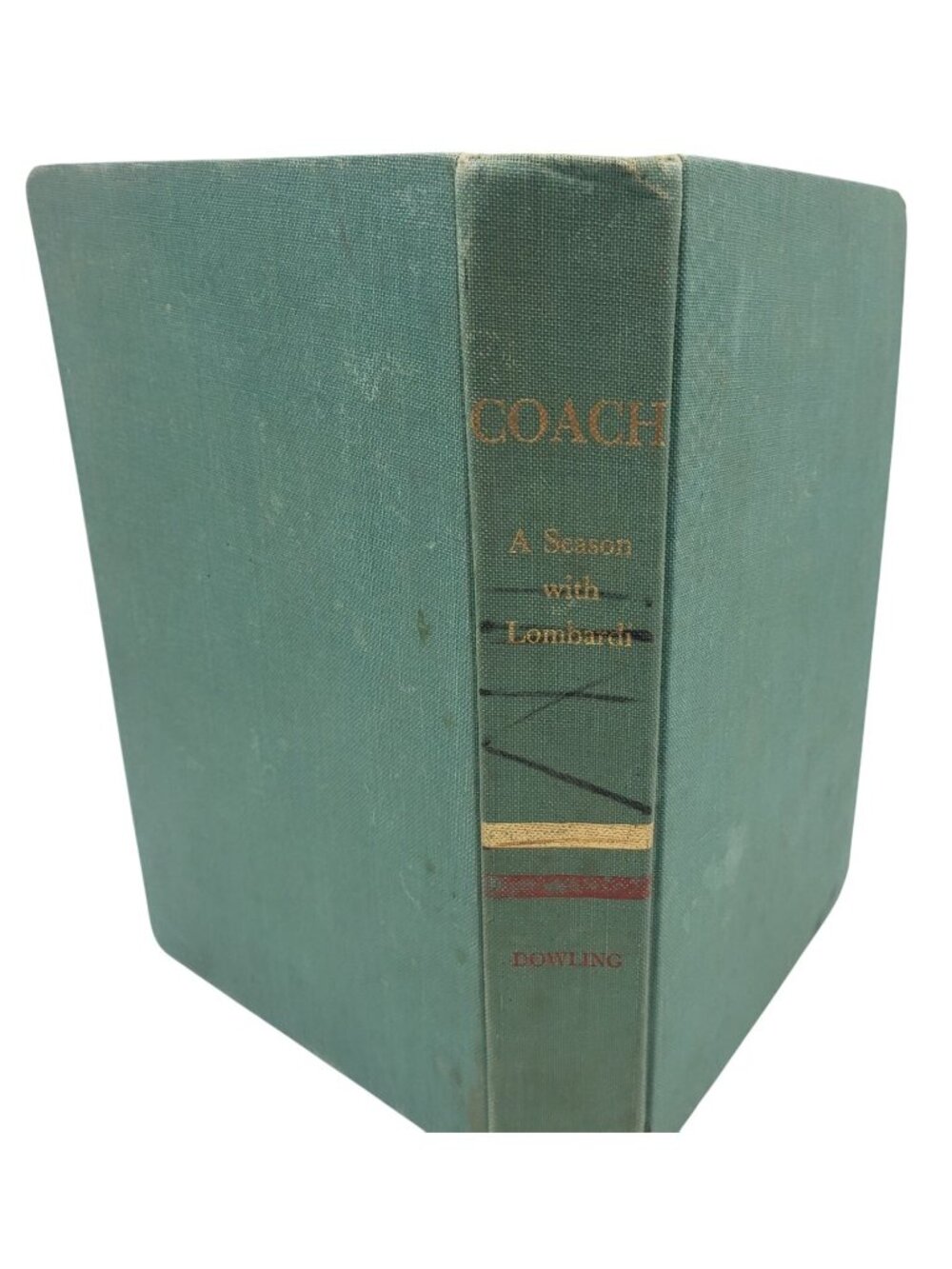 Coach A Season With Lombardi By Tom Dowling Hardcover Book 1970 Vintage HTF